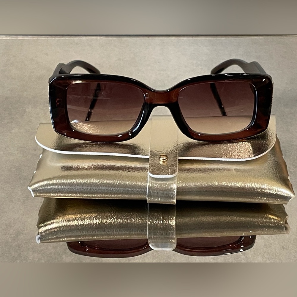 Rectangular Sunglasses - Picture 4 of 4
